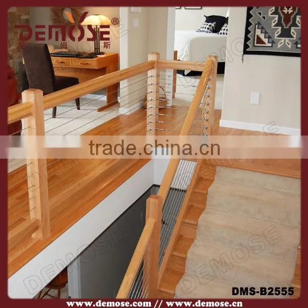 decorative railing stainless steel outdoor/roof deck railing