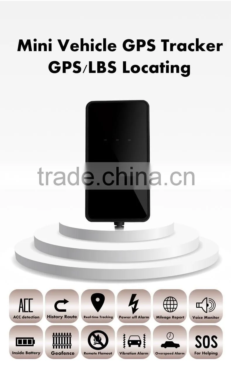 A18 Vehicle Gps Tracker for car truck taxi Real-time Gps GPRS GSM Tracking