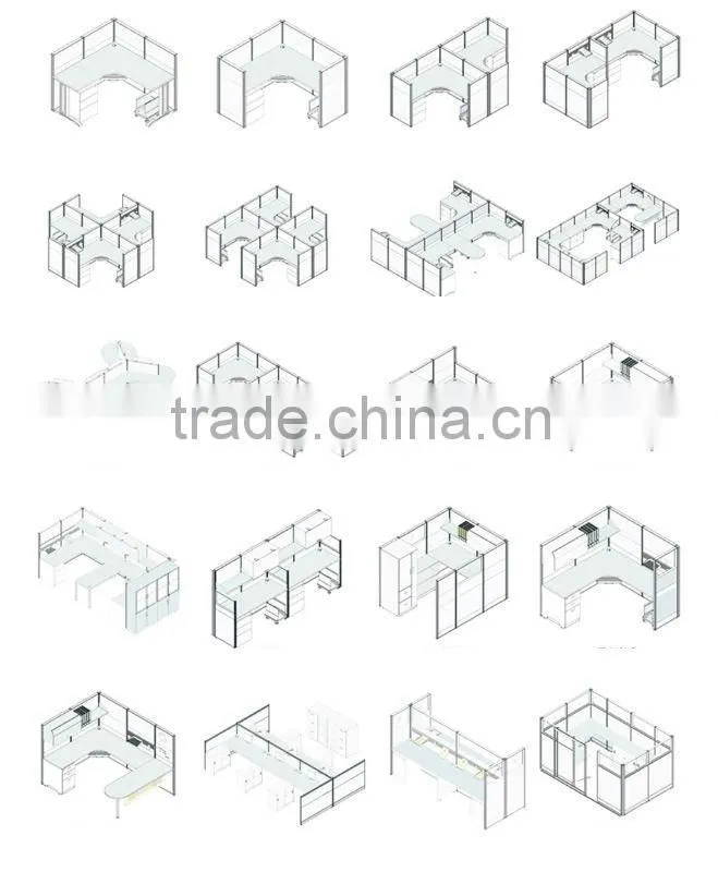 Office Partition Design T8