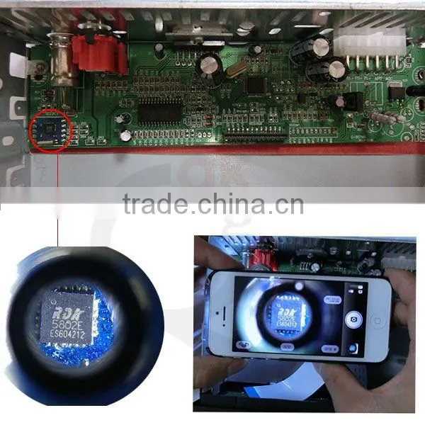 2015 Hot selling product 60x microscope lens with LED light for smartphone