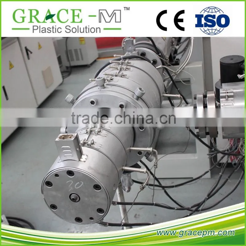 CE approved China high quality 20-160mm hdpe pipe extruder production machine