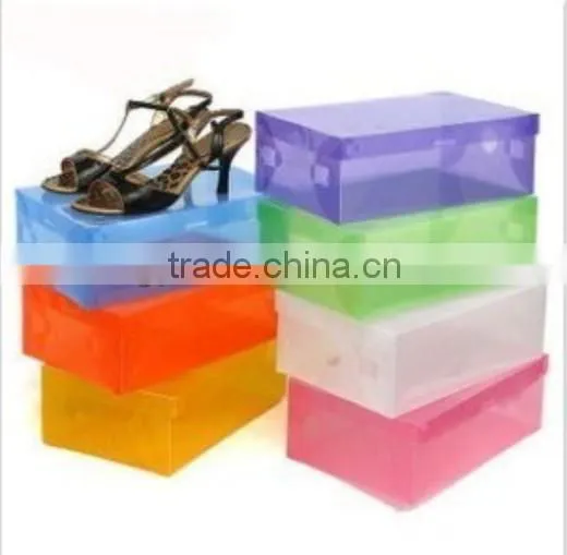clear plastic drawer shoe box