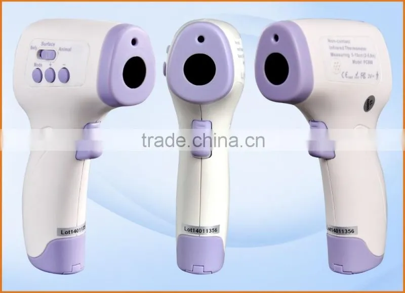 Non-contact forehead infrared thermometer with backlight ET-208