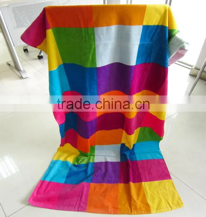 Reactive printed tic tac toe game towel/customer printed game beach towel XO game towel printed