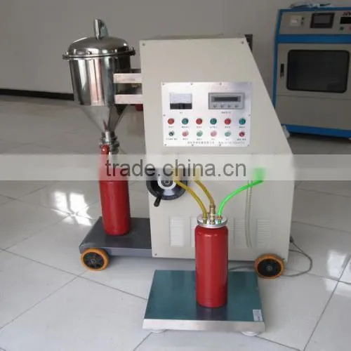 Automatic fire extinguisher powder filler