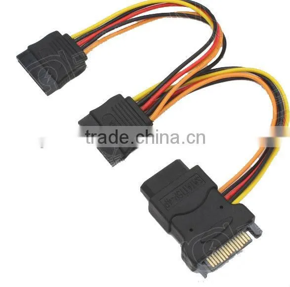 15p y splitter Sata power cable