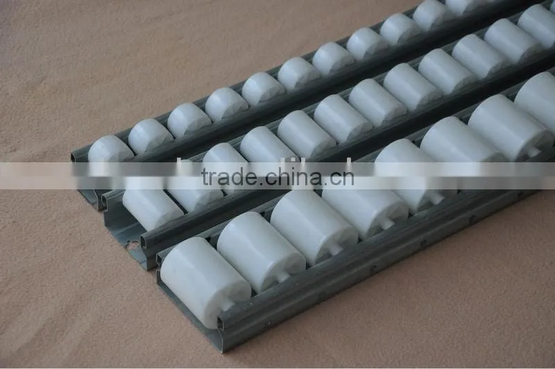 Heavy Duty Gravity Flow Sliding Roller Track for Pipe Racking Manufacturer