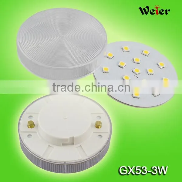 GX53 110V 3W 220-240V AC