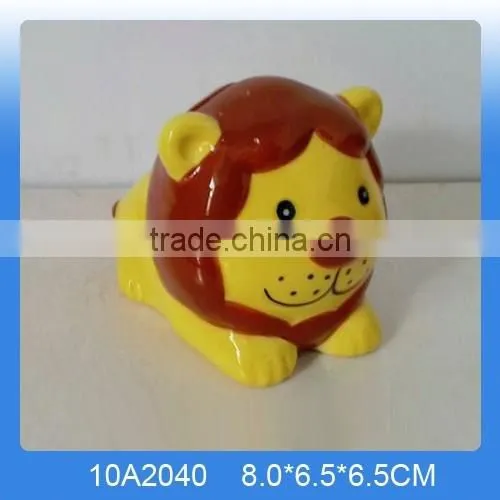 2016 New Arrival Lovely Painting Ceramic Sea Horse Money Bank,Ceramic Money Box,Ceramic Coin Bank