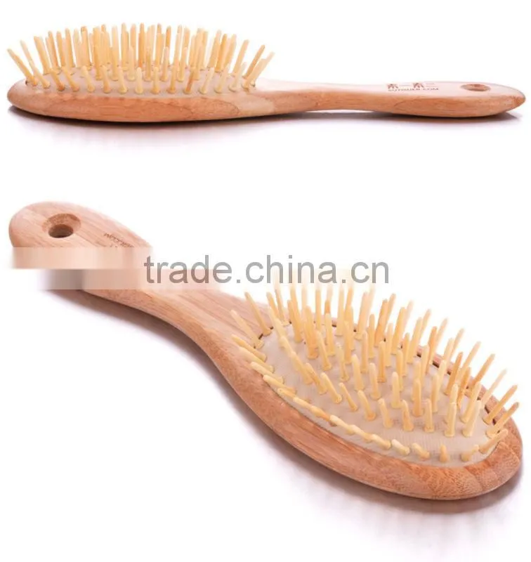 Popular wooden hair brush in hairbrush