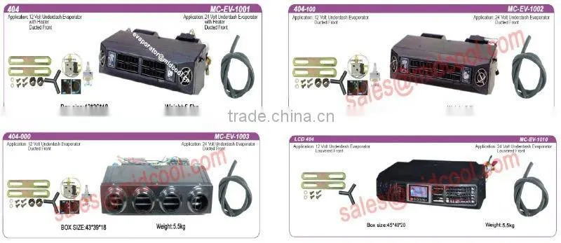 Heating and Cooling Auto Evaporator