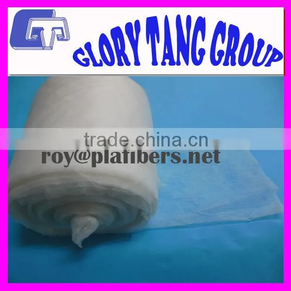 biodegradable PLA hot air through nonwoven fabric for diapers, sanitary napkins