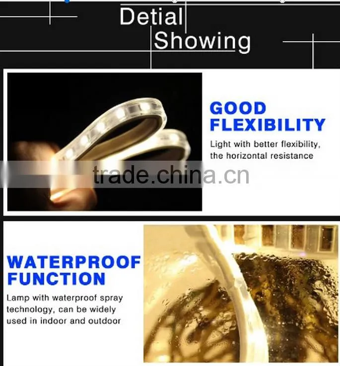 5050 RGB SMD 230V 220V 110V flexible led light strip,high voltage led strip light