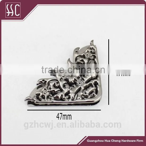 Europe major suit fashion metal handbag corner decorative metal corner