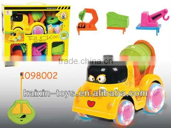 FULL FUNCTION R/C CAR CARTON EXCAVATOR WITH LIGHT