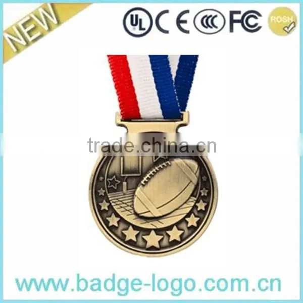Very Hot Custom Silver Sticker Medal Wholesale
