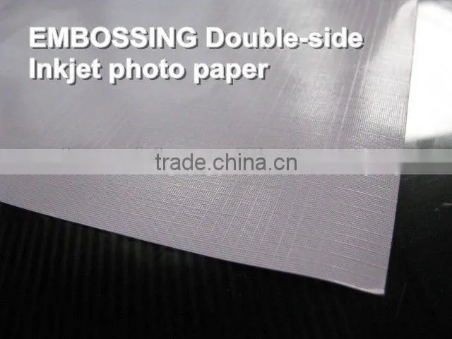 EMBOSSING Double-side Inkjet photo paper