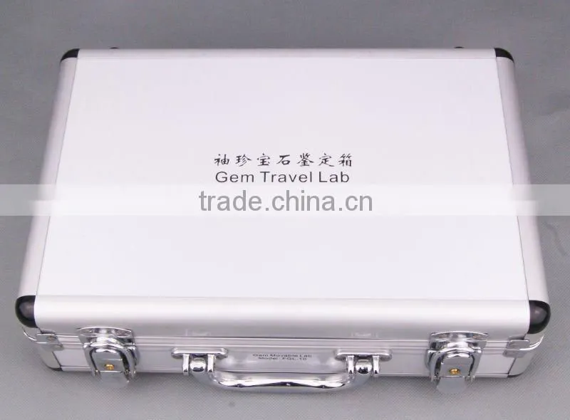 Gem Multifunction travel toolkit FGL-10 for gemological laboratory with 10 items