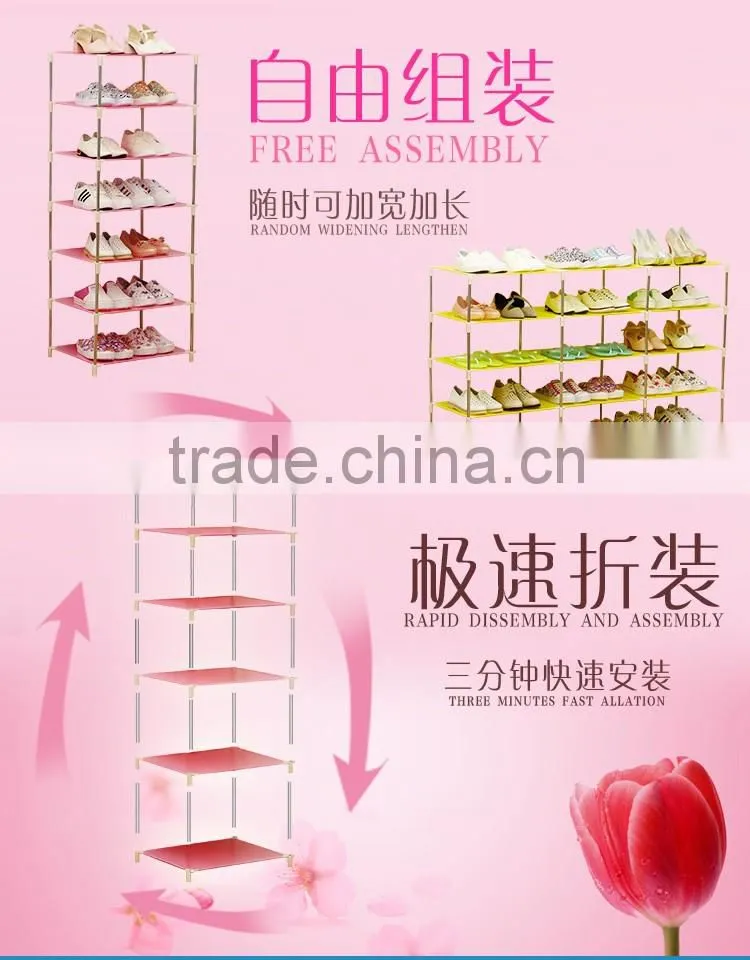Small plastic shoe storage cabinet