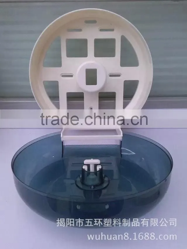 plastic roll paper dispenser/tissue box toilet paper/rockable with key/hand towel/hotel,kicthen,bathroom