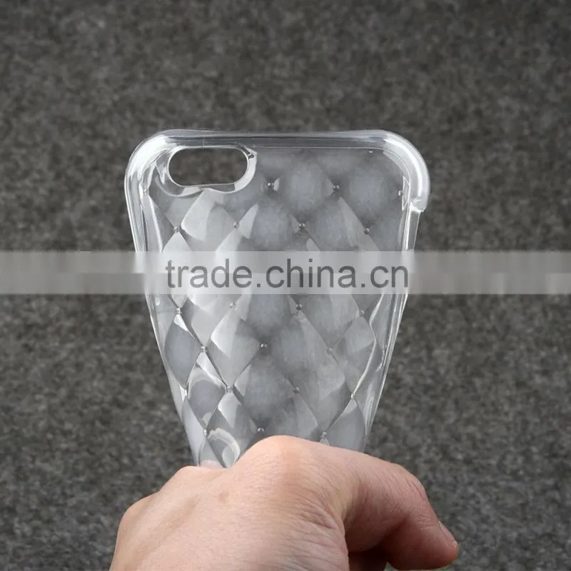 C&T Grainy Translucent Shockproof Case Anti-Scratch Back Cover for iPhone 6 4.7 Inch