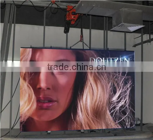 high resolution p6 outdoor advertising full color front service led screen