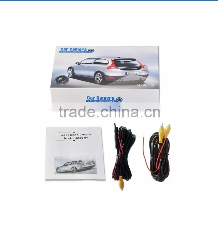 Parking guide lines 480TVL hd backup camera with wide angle