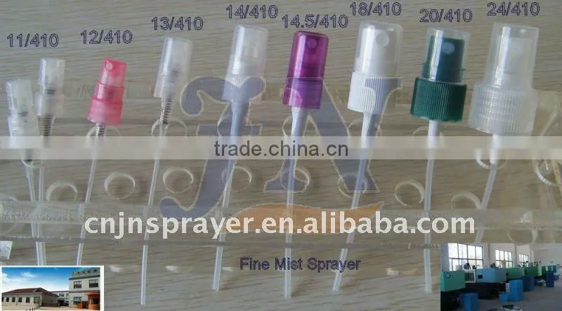 100ml PET bottle with 20/410 gold plated fine mist sprayer and PP cap