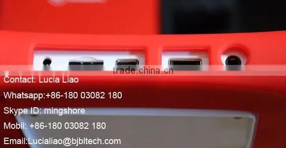 Impact resistant silicon case for 7 kids tablet Drop Resistance shock proof kids 7 tablet case for Na Bi