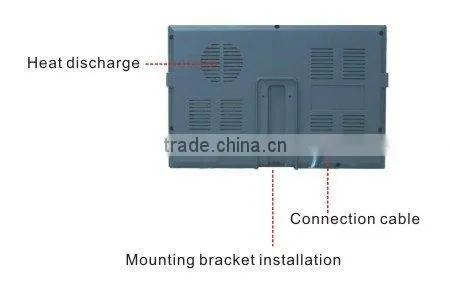 7 Inch Digital Color LCD Car Quad System