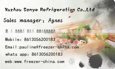 Upright top open high quality electric deep frige