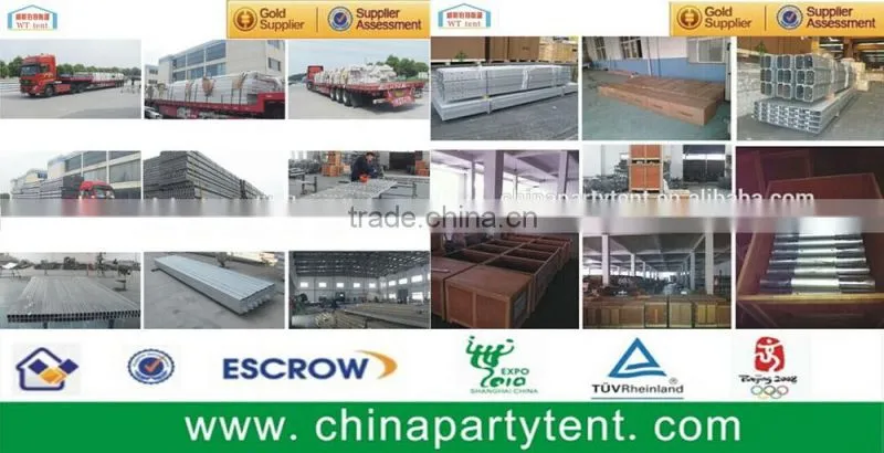 Clear Span Aluminum Frame Party Tent / Party Tent Decoration for sale