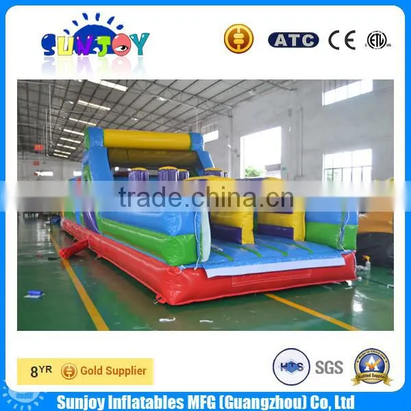 2016 Kids inflatable outdoor obstacle course equipment for sale