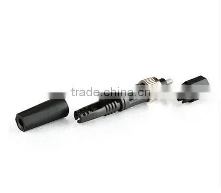 FC/PC fast connector hot melt type fiber optic connector /fusion splice-on connector