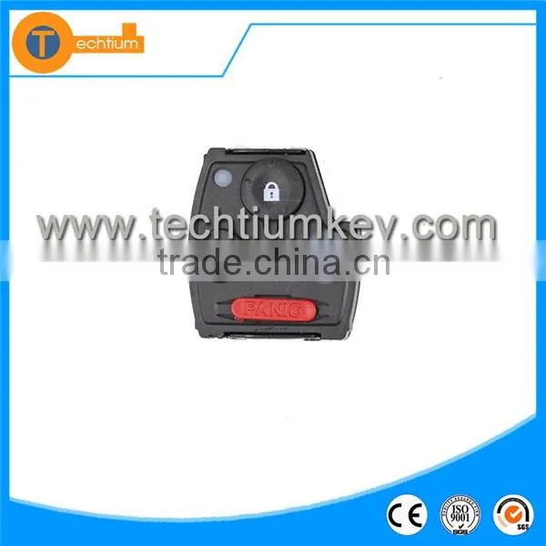 2+1 button with key fobs and chip groove and logo key blank for Honda Accord Fit CRV ODYSSE