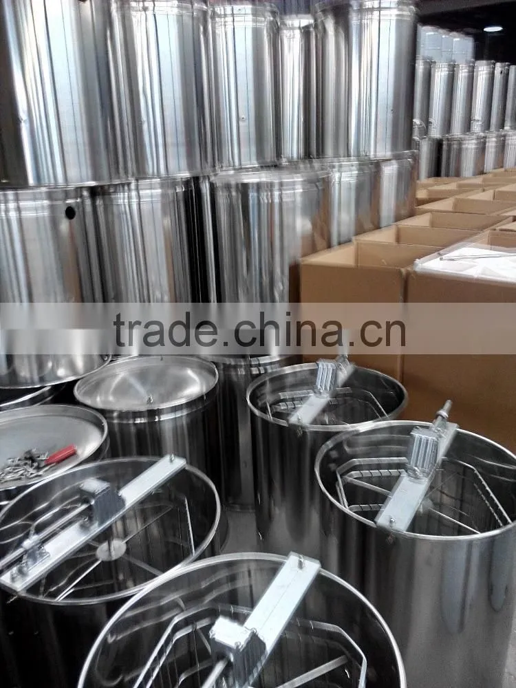 Good quality manual 2 frames honey extractor