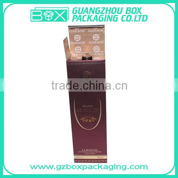 Fashion Hot Sale Simple Paper Wine Boxes