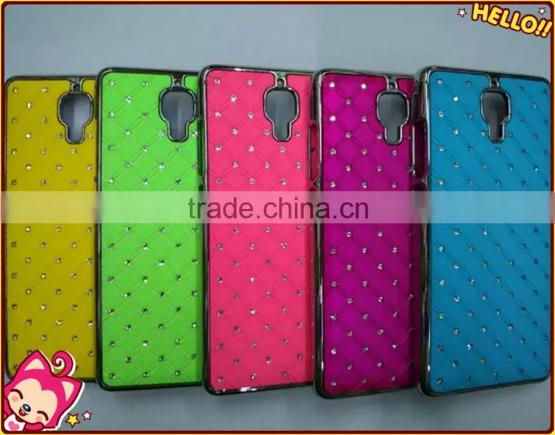 High quality Starry Sky Rhinestone Electroplating Hard Plastic Cover for Xiaomi MI4