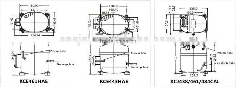 Good quality Copeland piston compressor,compressor refrigerator