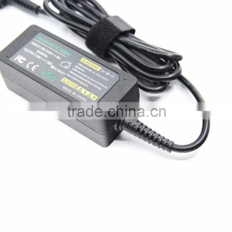 30W for acer LITEON dell 19V 1.58A dc yellow 5.5*1.7 mm mini notebook laptop guangzhou manufacture!!!