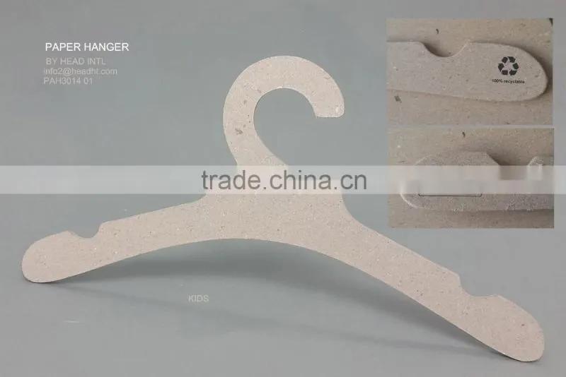 Printed paper cardboard Hanger Eco-friendly and recycable hanger