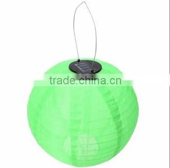 12 inch Solar LED Lantern / Garden Lamp Decor / led solar camping lantern