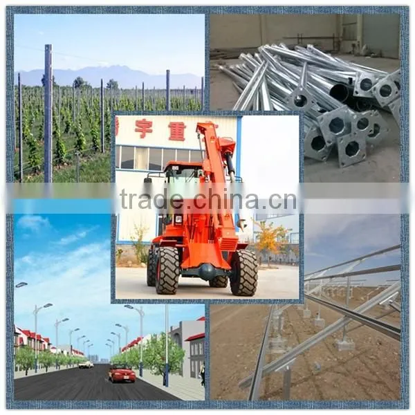 wheel loader mounted hydraulic bore piling machine for Sale