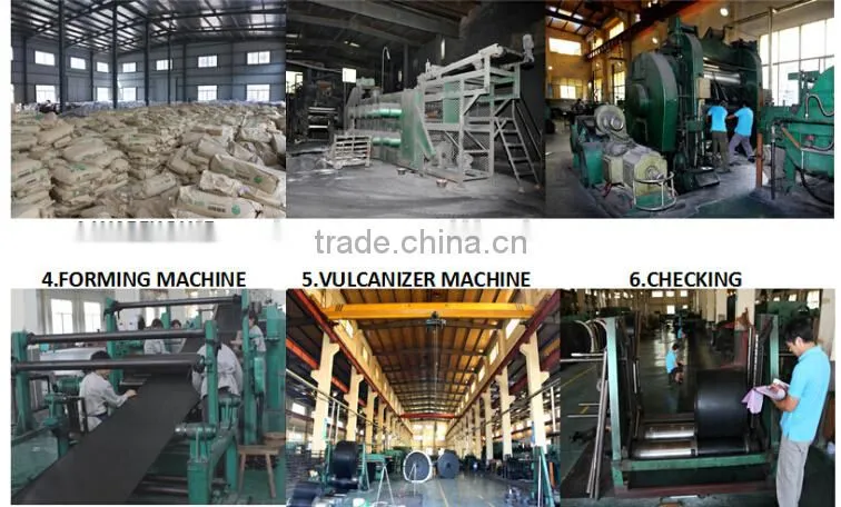 tubular conveyor belt rubber belt