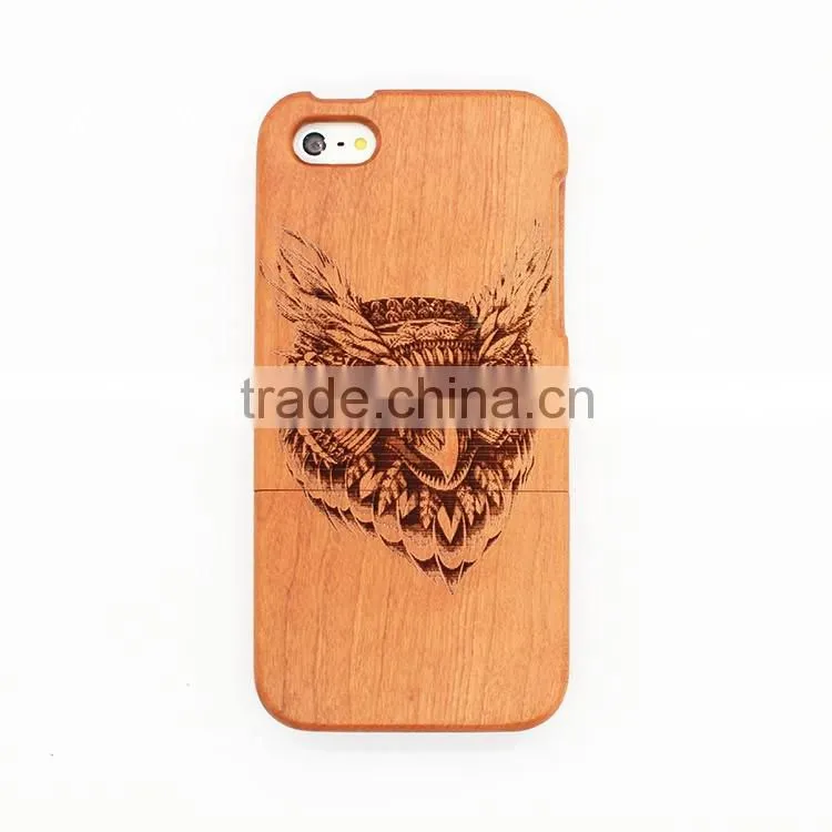 Wood phone cases with the laser compatible for iphone