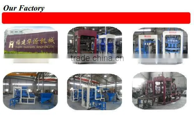 HYM high pressuer baking-free brick machine QT10-15 limestone brick making machine