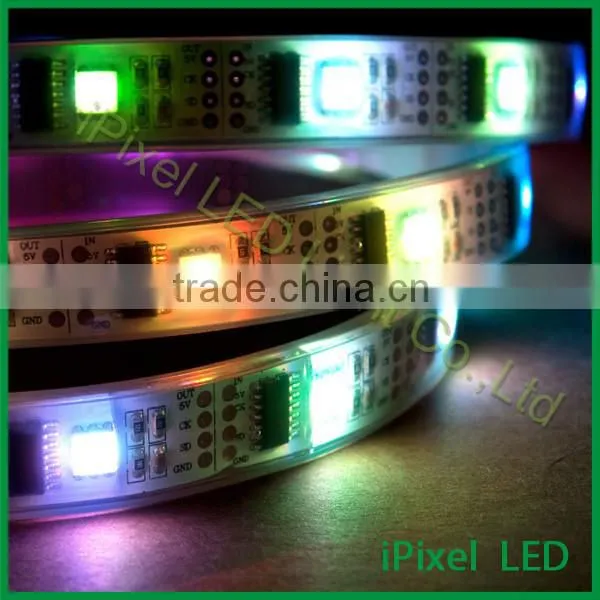 32leds rgb led stripe WS2801 Addressable rgb led strip