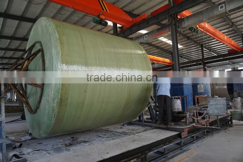 GRP FRP vessel tank winding machine
