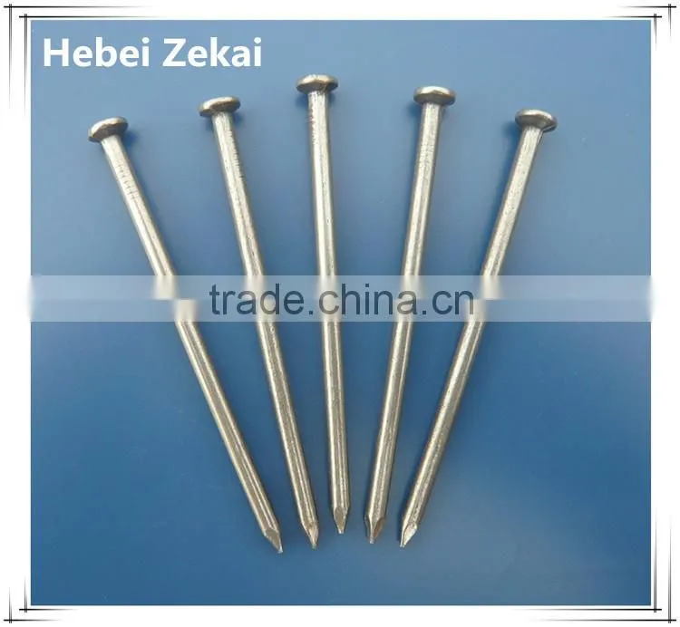 Q195 low carbon steel common nails polished nail manufacturer