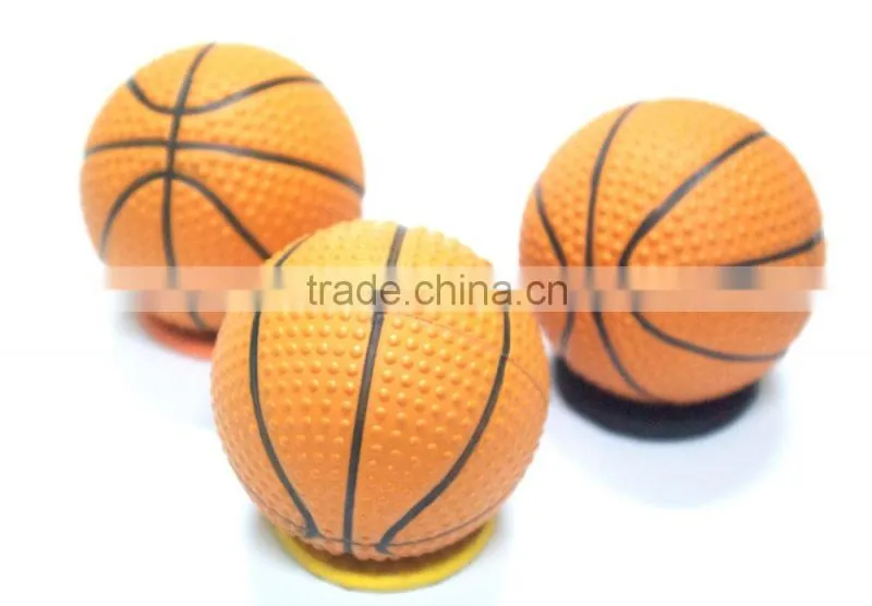 Promotion Rubber High Bounce Ball- bumped basketball